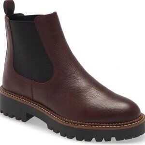 Burgundy Chelsea Boots- Water resistant Sz 11